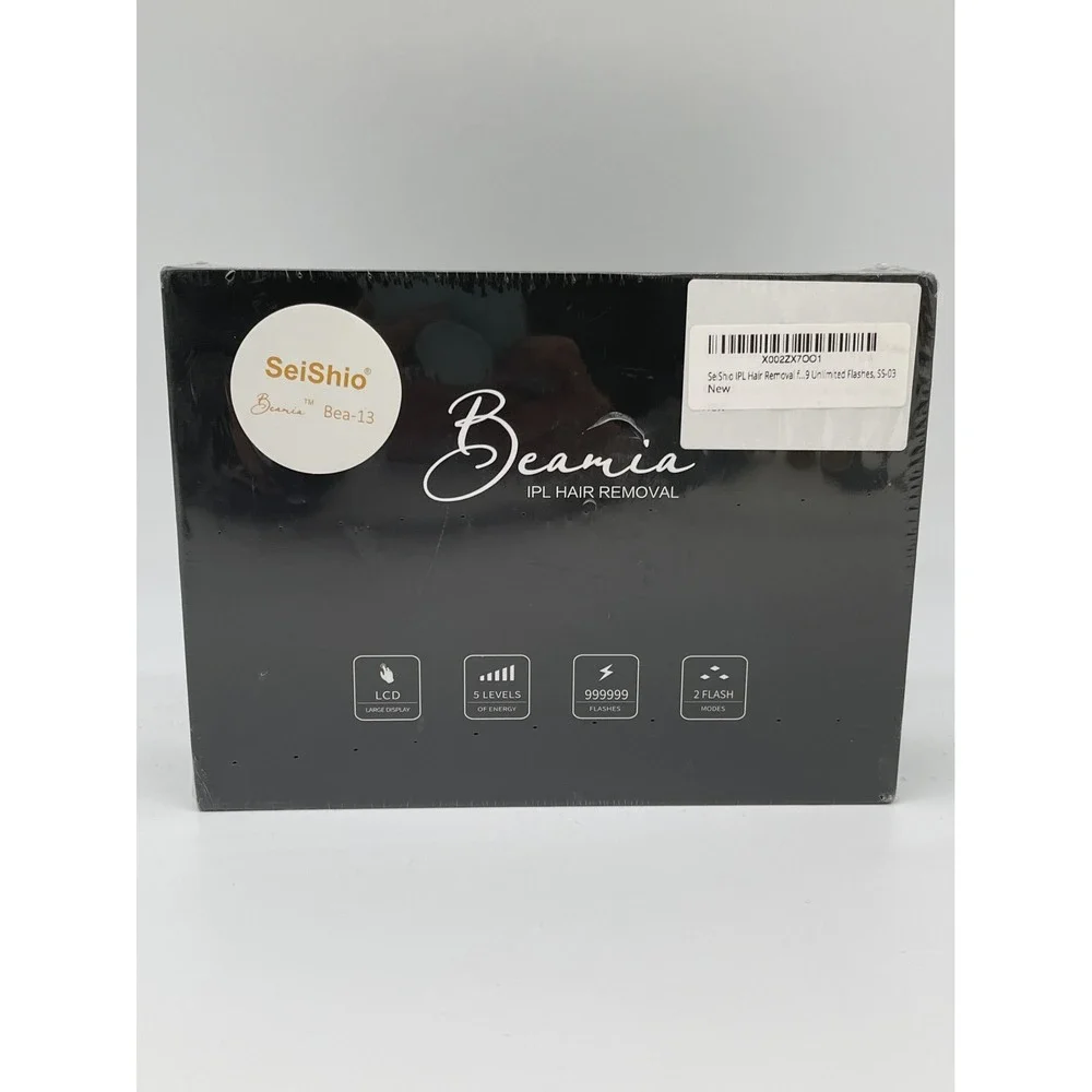 SeiShio Beamia IPL Hair Removal System 999999 Flashes LCD Display New